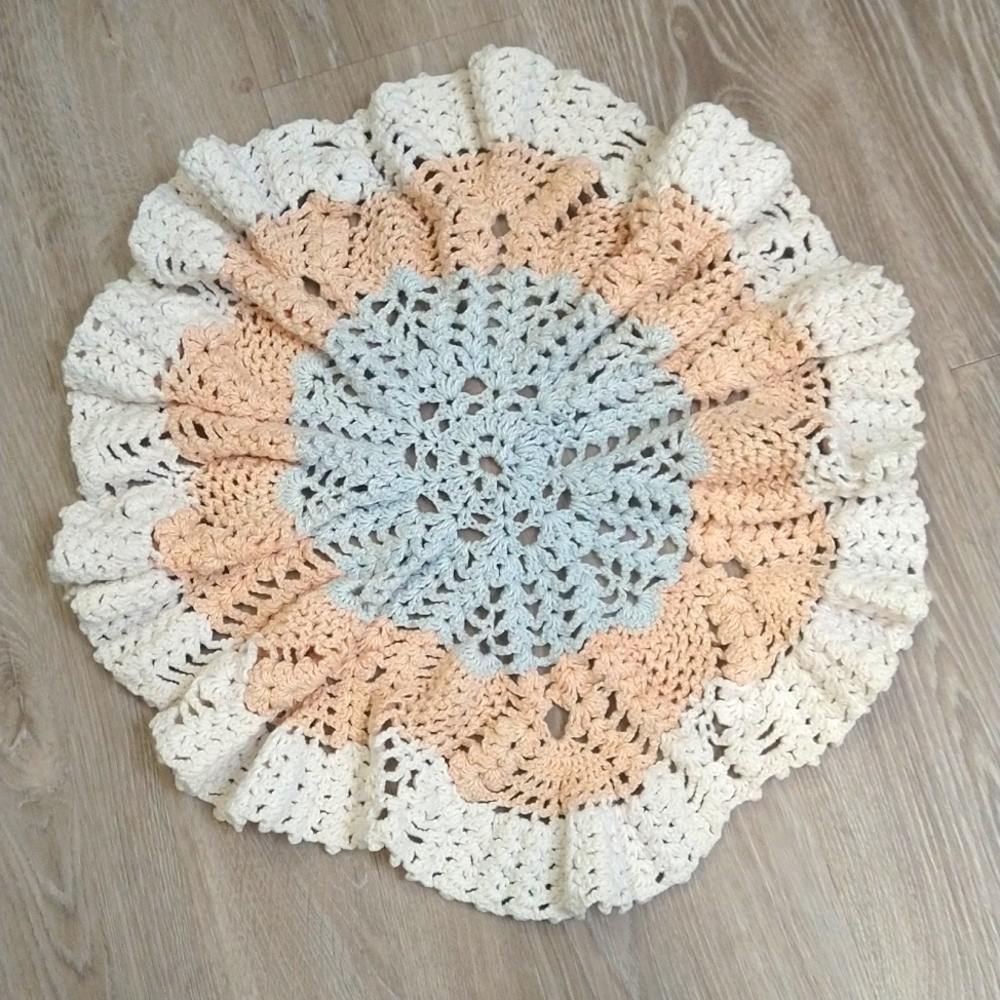 Hand Crafted Crocheted Doily
